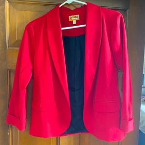 Red blazer